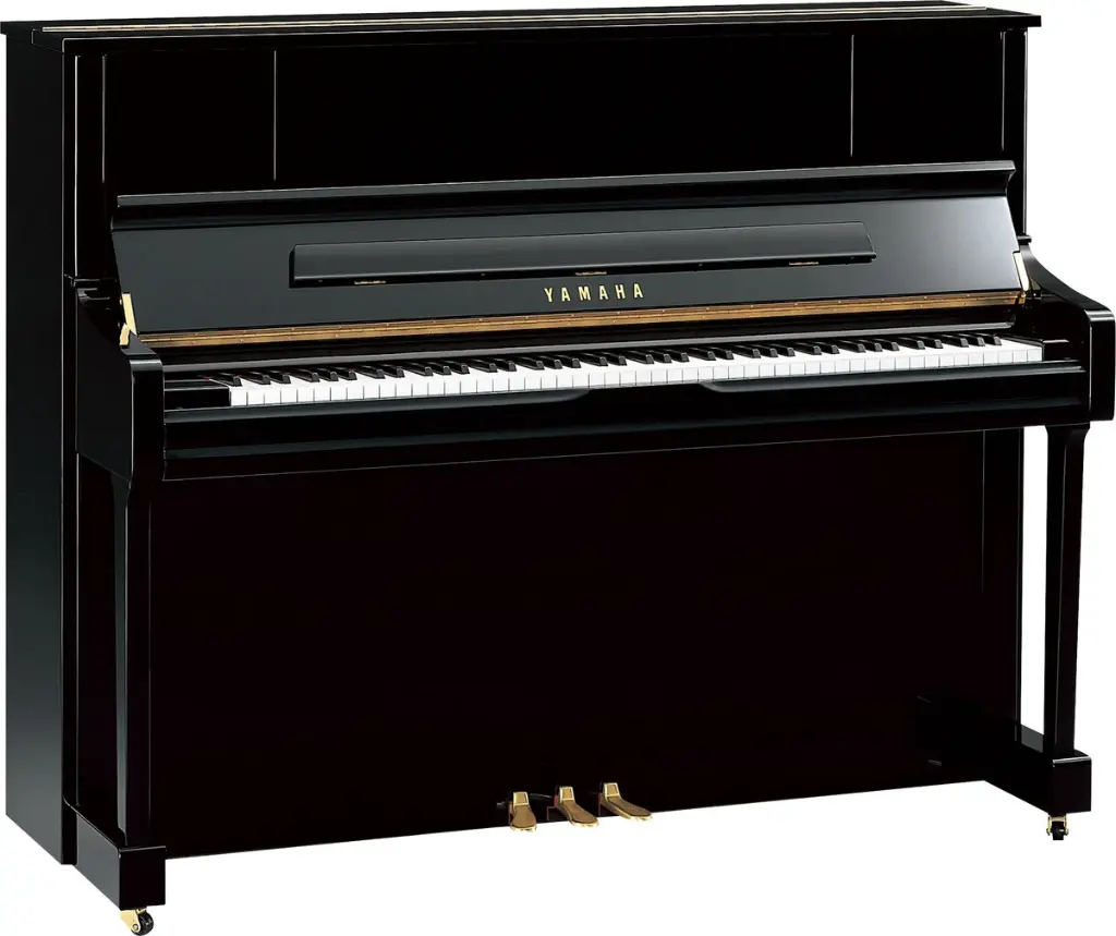 PIANO VERTICAL YAMAHA 121CM (NEGRO BRILLANTE), 88