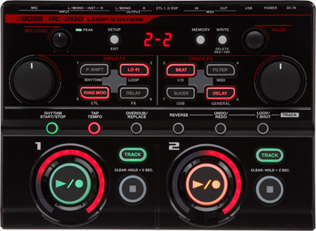 PROCESADOR DE EFECTOS BOSS LOOP RC202