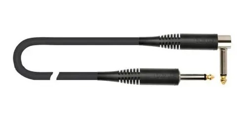 S193K-9BK Cable Para Instrumento De Plug A Plug Angular Mono Quiklok 