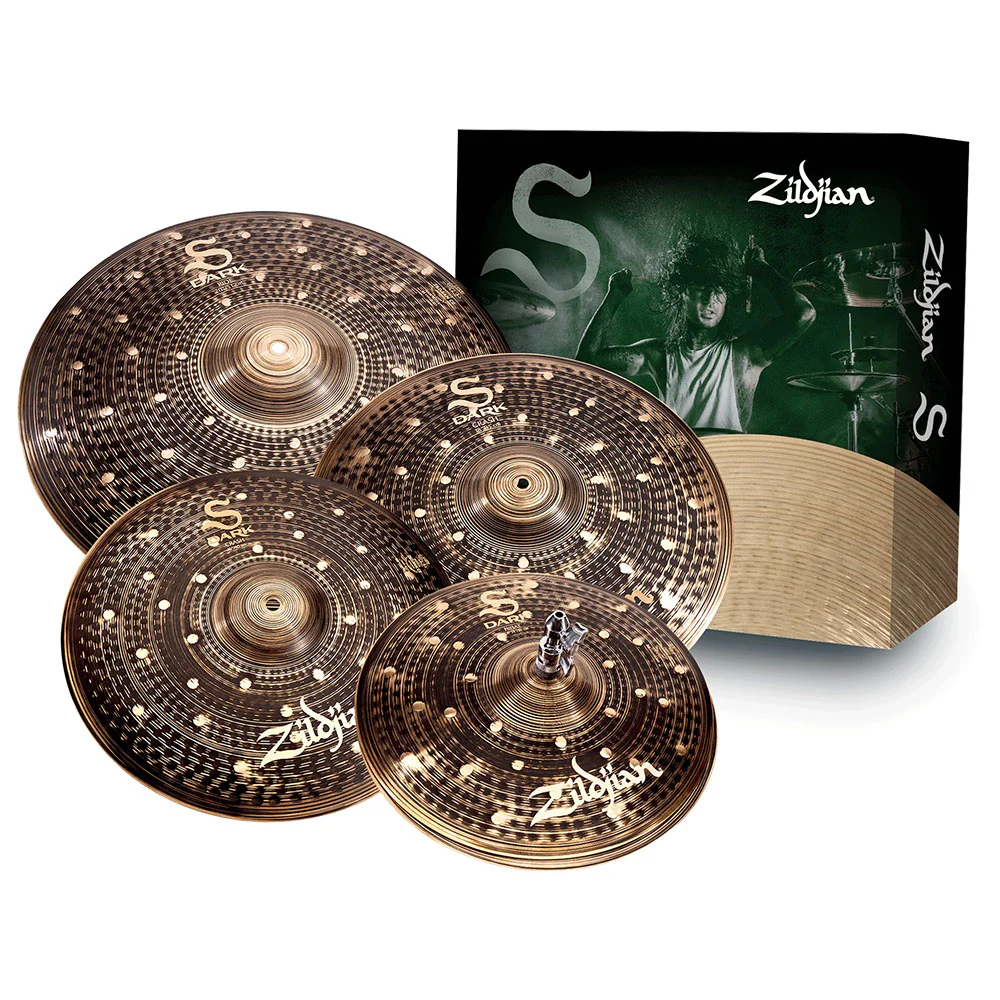 PAQUETE DE PLATILLOS ZILDJIAN S DARK 14/16/18/20"
