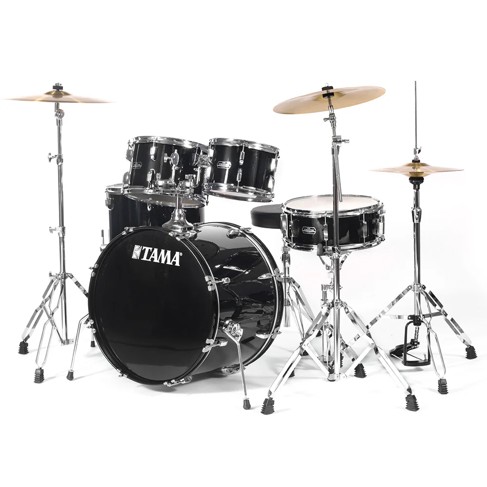 TAMA SG52KH6CBK – Kit de Batería StageStar con Hardware y Platillos (Negro)