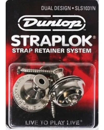 STRAPLOKS DUNLOP  NIQUEL SLS1031N