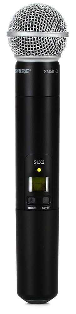 TRANSMISOR CON MICROFONO SHURE