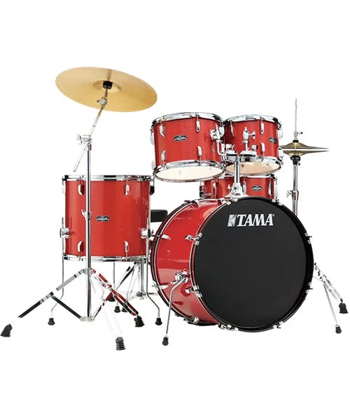 BATERIA TAMA STAGESTAR DE 5 PZAS ROJO BRILLANTE CO