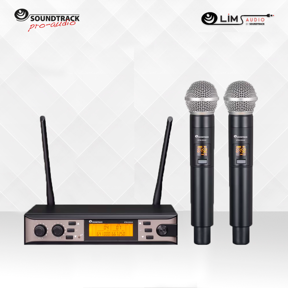 STW-23HU2 SISTEMA INALAMBRICO SOUNDTRACK DE 2 PARES DE MICRO 