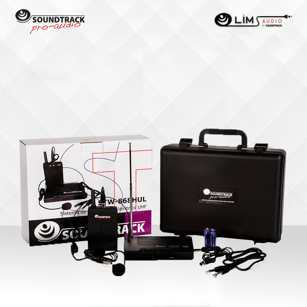 RECEPTOR INALAMBRICO DE 1CH C/1 MICROFON SOUNDTRACK STW868HUL