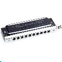 ARMONICA CROMATICA SWAN 40VOCES PLASTICO ANODIZADO