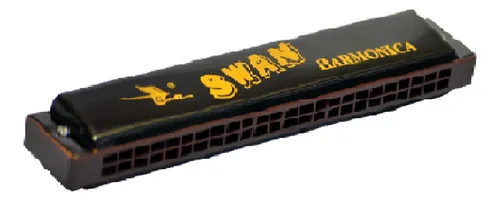 ARMONICA SWAN ANODIZADA 24/48 PLASTICO