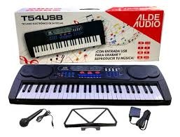 TECLADO ALDE AUDIO DE 54 TECLAS CON ENTRADA USB T54USB