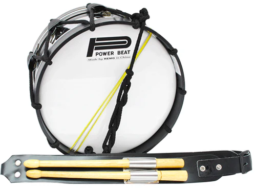 TAMBOR REGLAMENTARIO LINARES DE 15" PARA BANDA DE GUERRA TBGP15