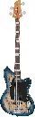 TMB400TA-CBS BAJO ELÉCTRICO DE 4 CUERDAS NATURAL CON SOMBREADO AZUL DE LA SERIE TALMAN IBANEZ 