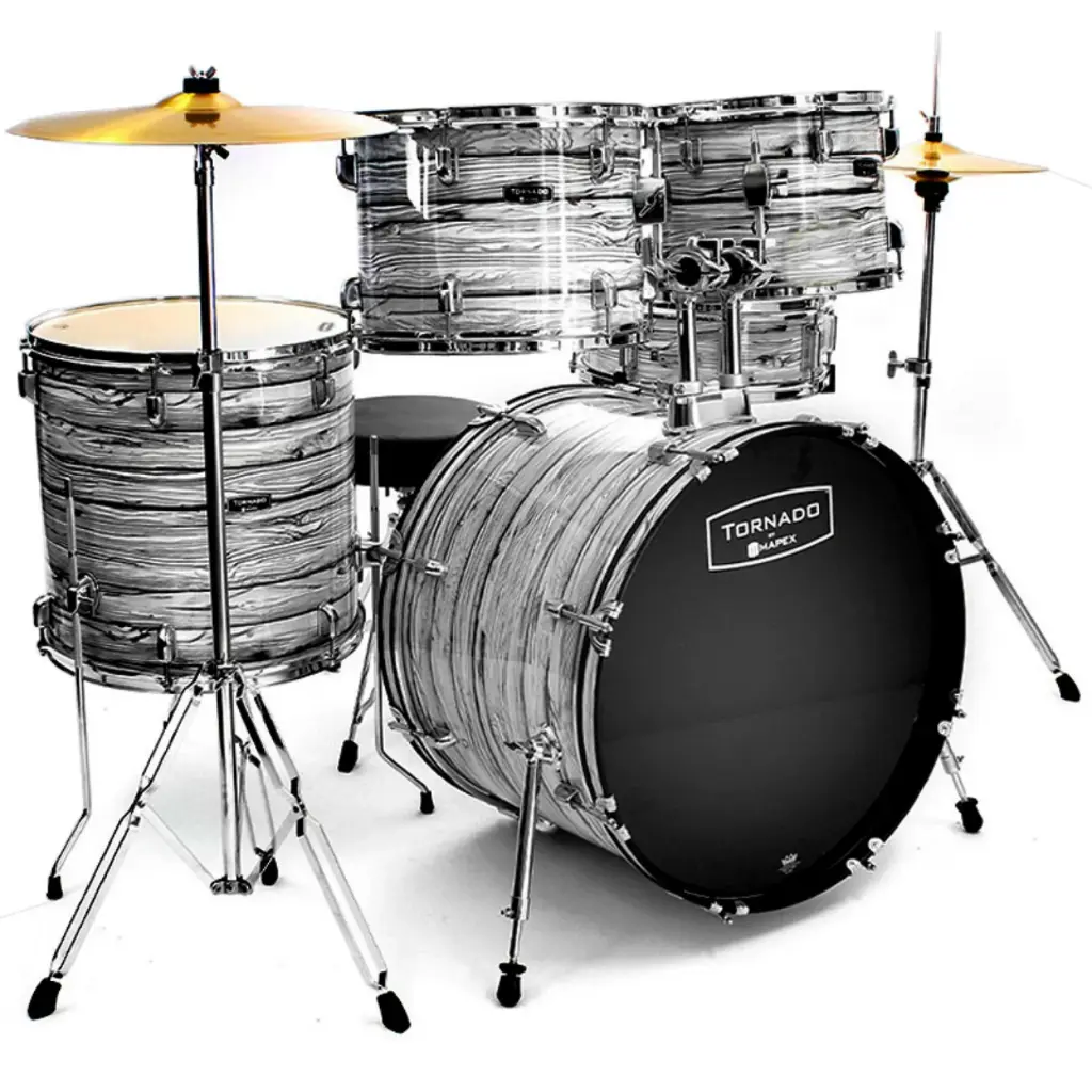 BATERIA MAPEX TORNADO WHITE WOOD GRAIN