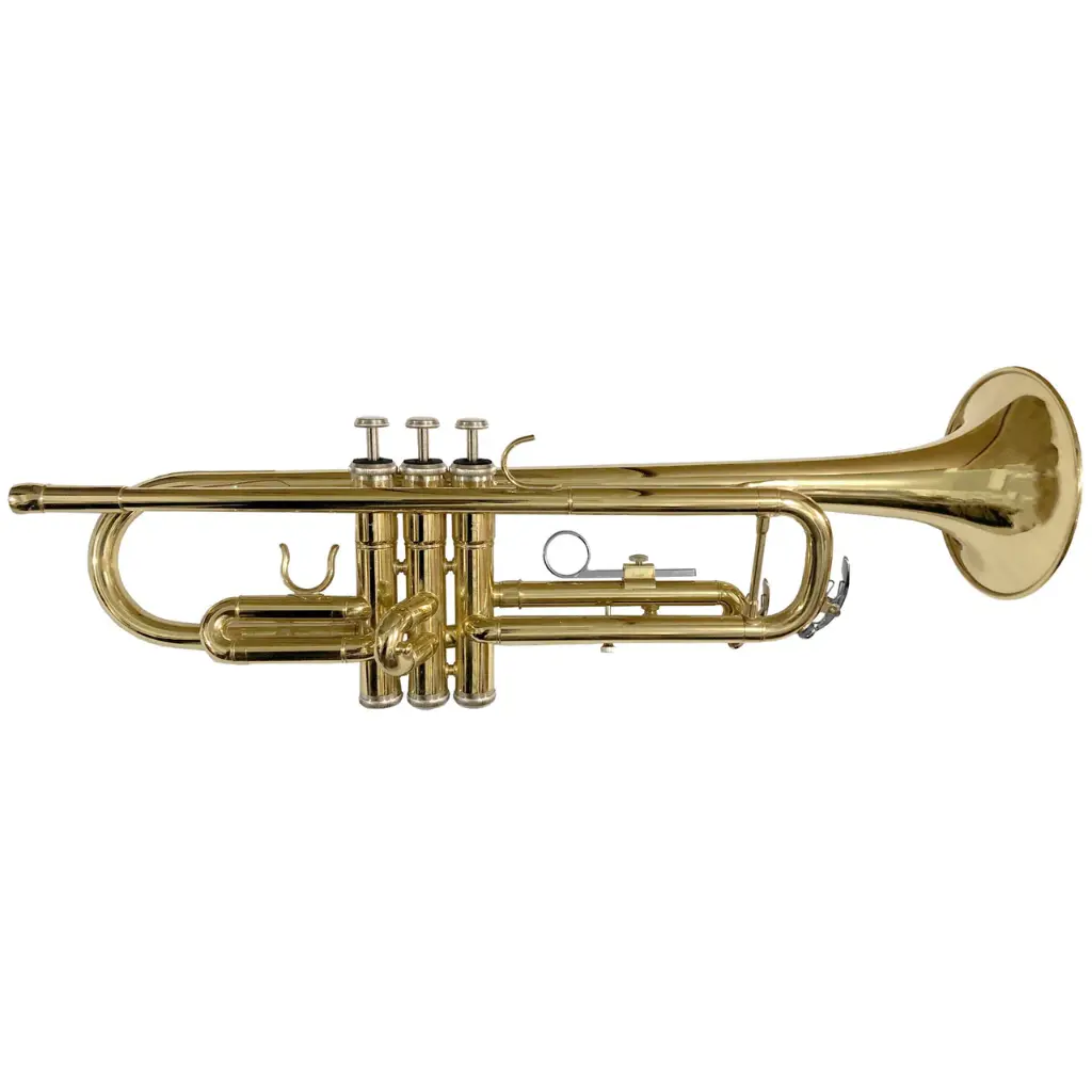 TRBBGOLD – Trompeta Bb laqueada dorada Fanpro 