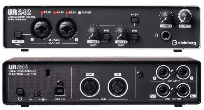 INTERFASE STEINBERG AUDIO USB 2INX2OUT D