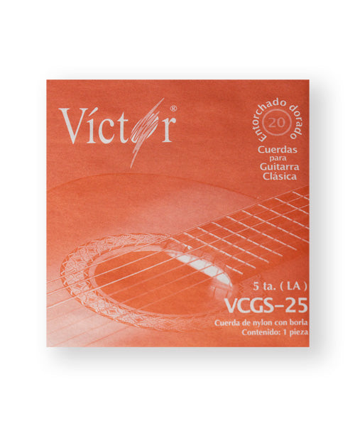 CDA 5A GUIT ACUST NYLON VICTOR 25 (VCGS25)