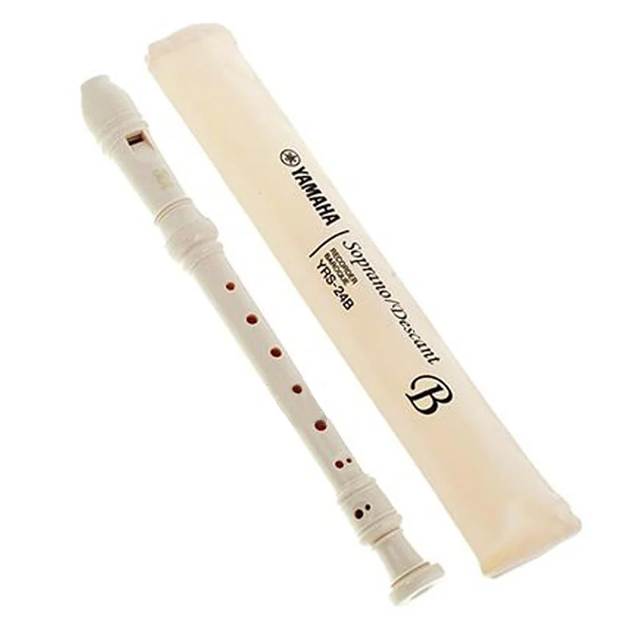 FLAUTA SOPRANO BARROCA COLOR HUESO YAMAH