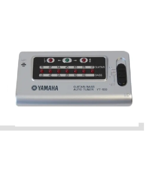 YT‑100 Yamaha afinador portátil de precisión para guitarra y bajo 