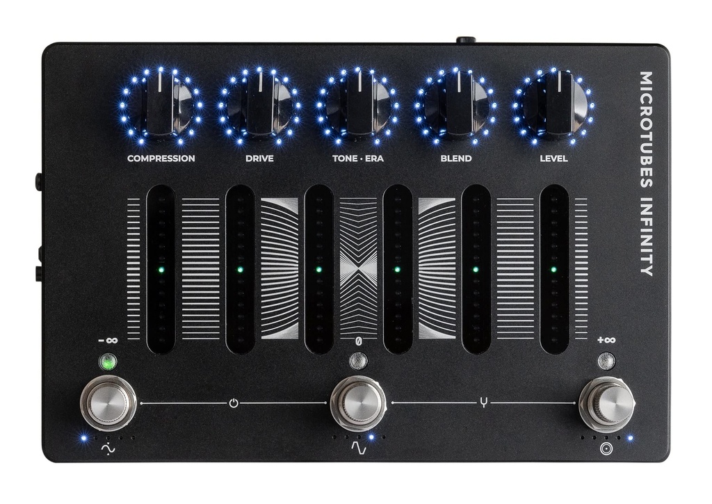 Microtubes Infinity Interfaz de audio, distorsión y preamplificador