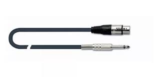 CABLE P/MICROFONO 3M NEGRO QUIKLOK MX/777-3