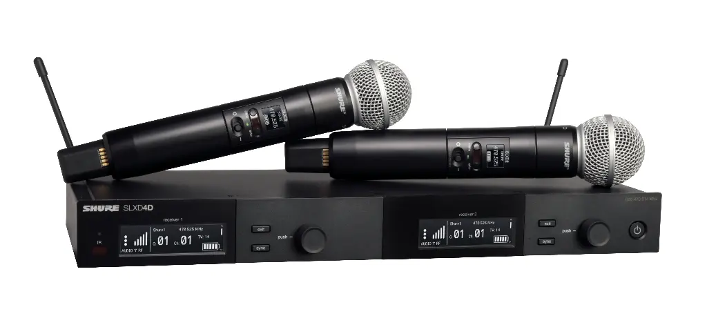 SLXD24D/SM58-G58 SISTEMA INALÁMBRICO DIGITAL SHURE DOBLE  