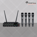 Sistema de micrófonos inalámbricos SOUNDTRACK STW-401F