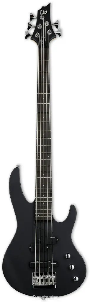 BAJO ELECTRICO 5 CUERDAS B SERIES BLACK SATIN LTD LB15KITBLKS
