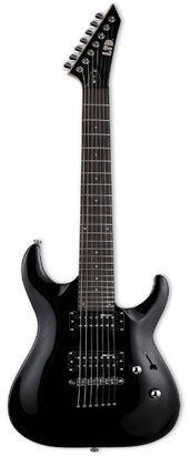GUITARRA ELÉCTRICA LTD MH-17 BLACK LMH17KITBLK