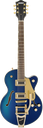 Gretsch G5655TG Electromatic Center Block Jr. Single‑Cut – Azure Metallic / Gold Hardware (2509700551)