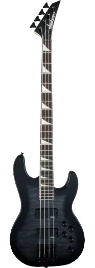 2919023585 BAJO ELECTRICO SERIE JS TRANSPARENT BLACK BURST JACKSON CONCERT BASS JS3VQ 
