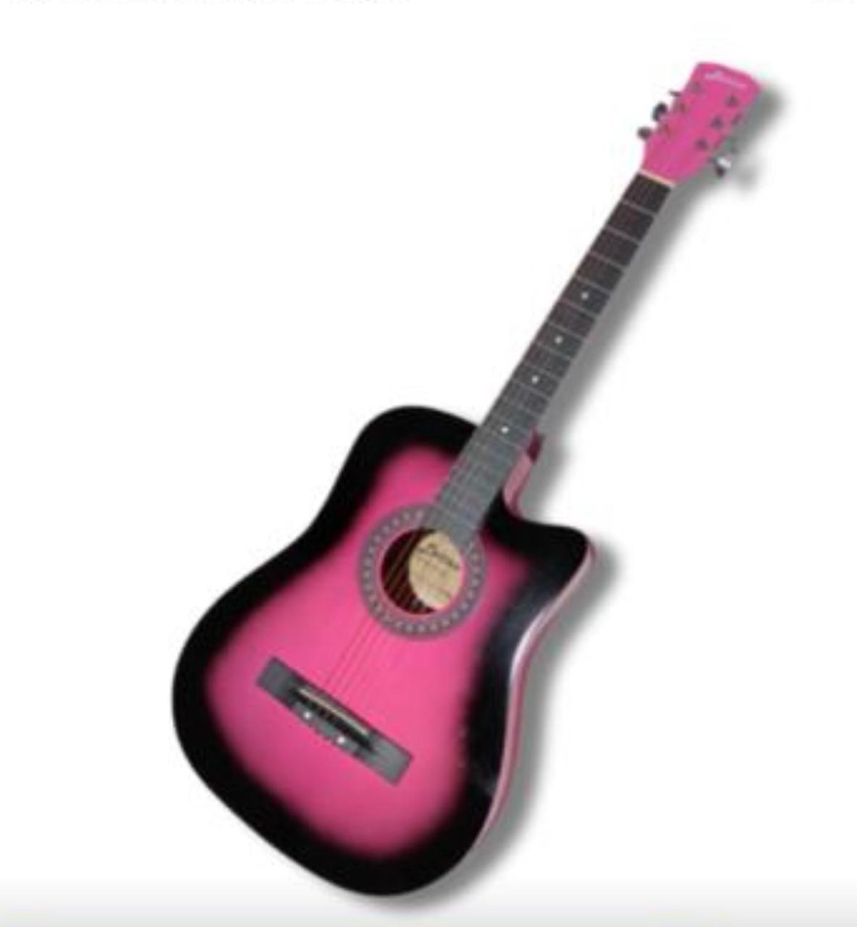 GUITARRA ELECTROACUSTICA LATINO ROSA