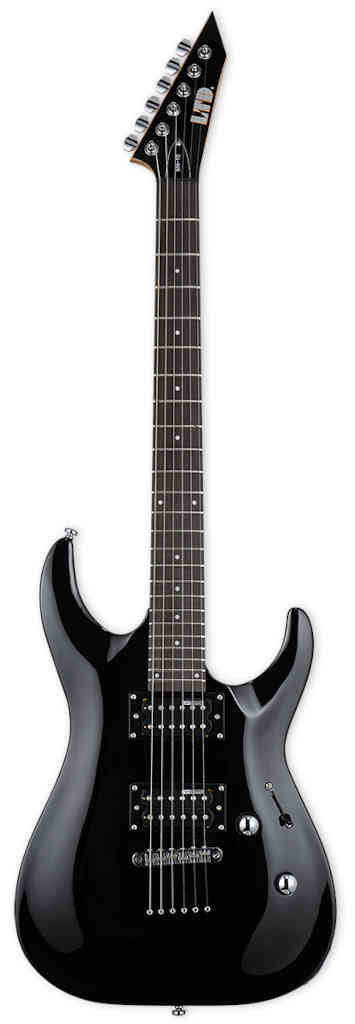 GUITARRA ELÉCTRICA LTD MH-10 BLACK LMH10KITBLK