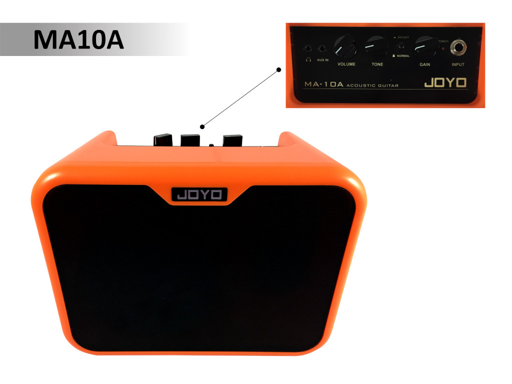 MINI AMPLIFICADOR PARA GUITARRA ACÚSTICA Y UKELELE, 10W