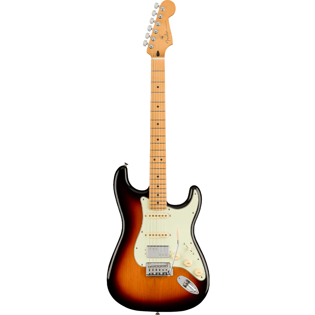 Guitarra Fender Player Plus Stratocaster® HSS, diapasón de arce, Sunburst de 3 colores  0147322300