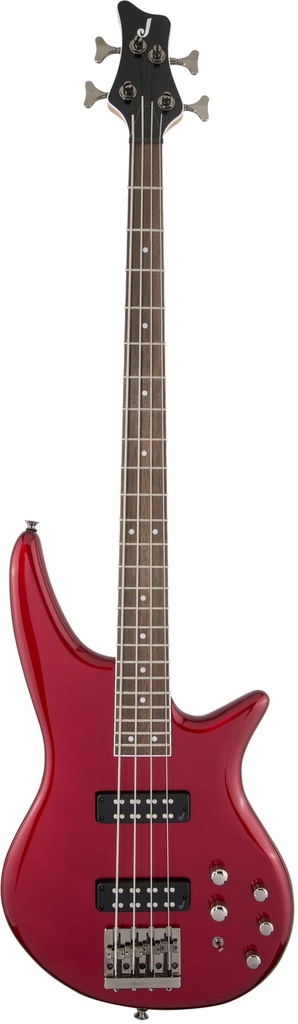 Serie JS Spectra Bass JS3, diapasón de laurel, rojo metálico 2919904573
