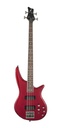  Serie JS Spectra Bass JS3, diapasón de laurel, rojo metálico 2919904573