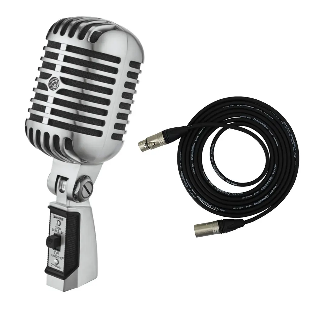 Micrófono vocal Iconic Unidyne 55SH Serie II