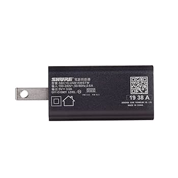 SBC10-USBC Cargador de pared USB-C SHURE 