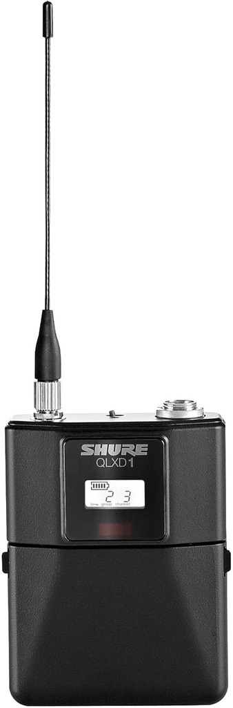 Transmisor bodypack inalámbrico SHURE QLXD1-L50