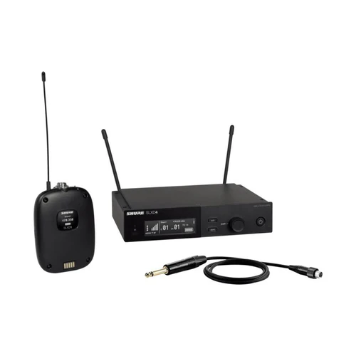 SISTEMA INALAMBRICO DIGITAL SHURE PARA BAJI/GUITARRA SLXD14-G58