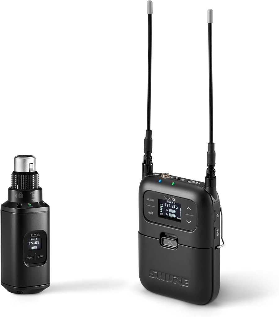 Sistema inalámbrico portátil SHURE SLXD35-G58
