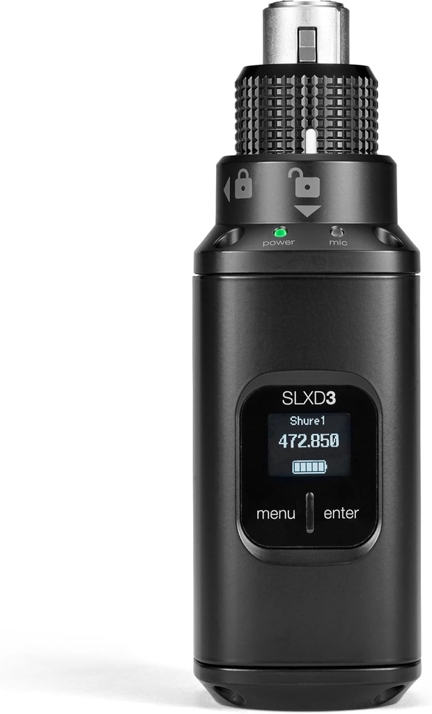 SLXD3-G58 Receptor inalámbrico SHURE 