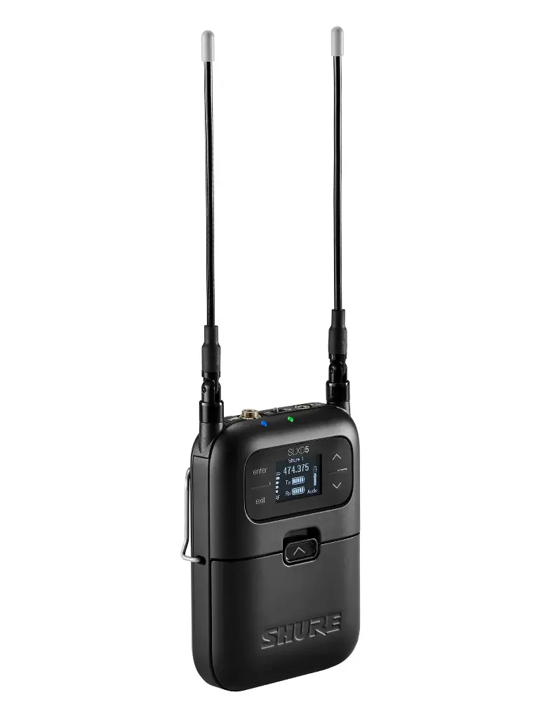 Receptor inalámbrico portátil SHURE SLXD5-G58