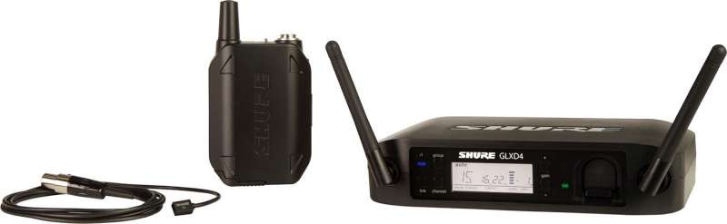 Sistema inalámbrico digital para presentador con micrófono de solapa WL93 GLXD14/93-Z2