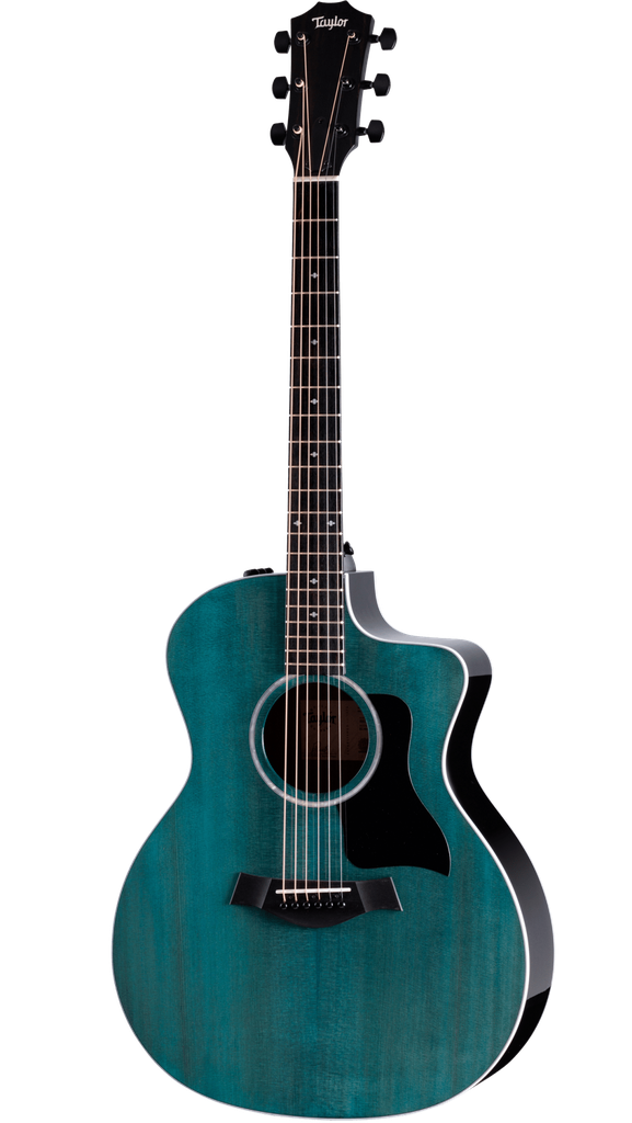 GUITARRA ELECTROACÚSTICA SPECIAL EDITION ENGELMANN TRANS BLUE TAYLOR  214CE PLUS