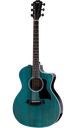 GUITARRA ELECTROACÚSTICA SPECIAL EDITION ENGELMANN TRANS BLUE TAYLOR  214CE PLUS