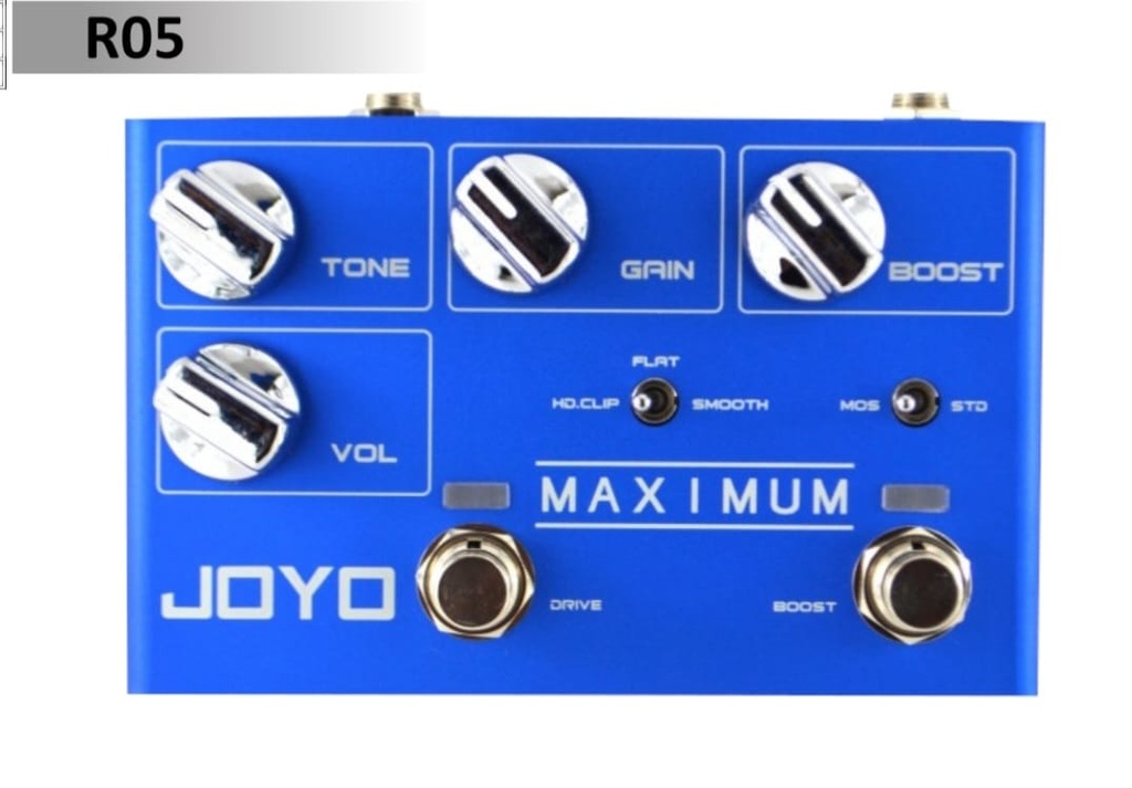 PEDAL MAXIMUM OVERDRIVE JOYO R05