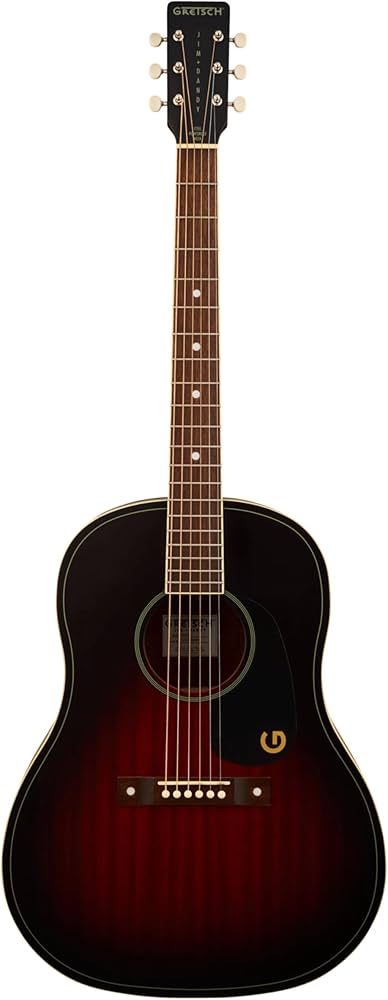 GUITARRA ACUSTICA GRETSCH JIM DANDY DREADNOUGHT DEEP CHERRY BURST 2711200530