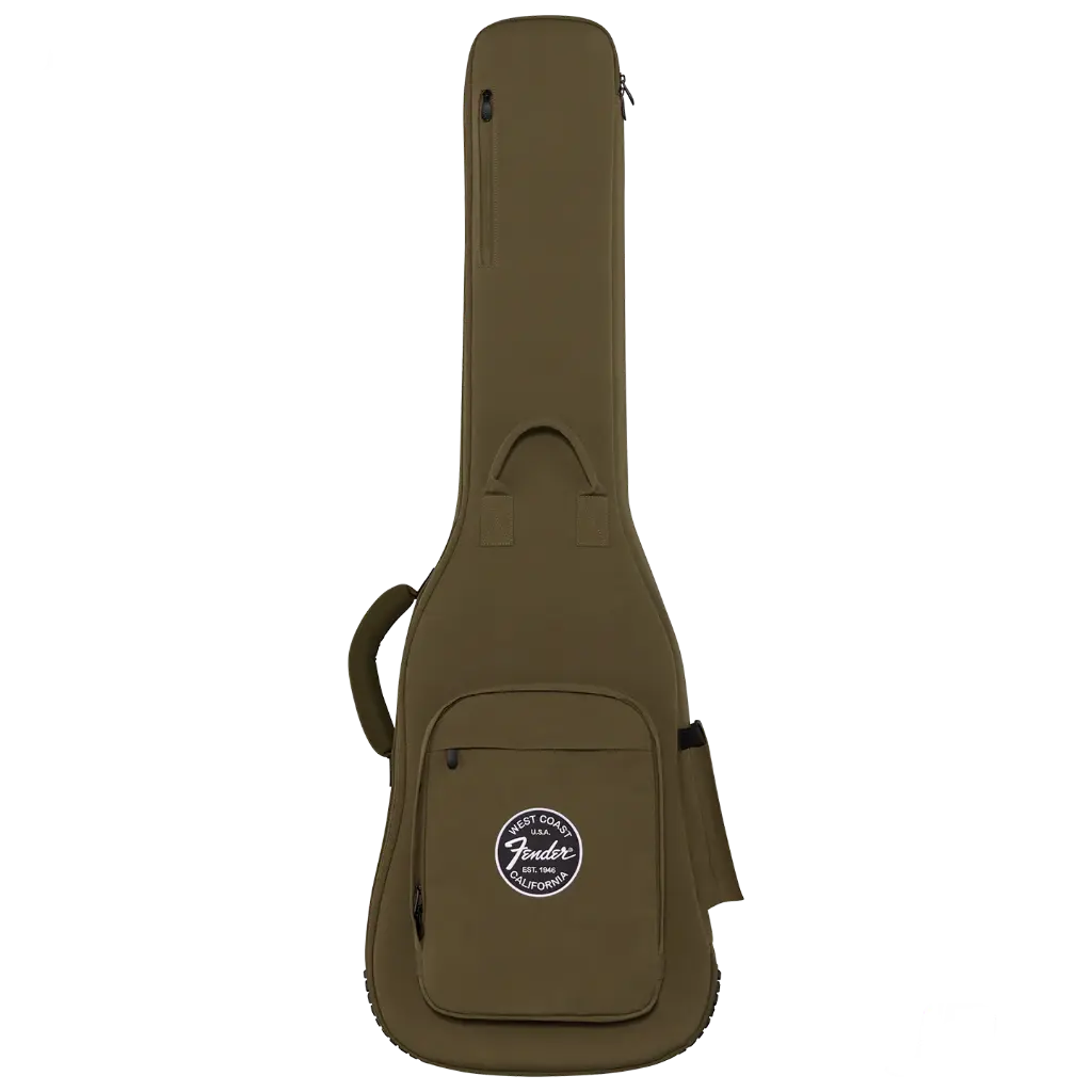 FUNDA FENDER TROUBADOUR PARA BAJO ELECTRICO VERDE OLIVO 0991513498