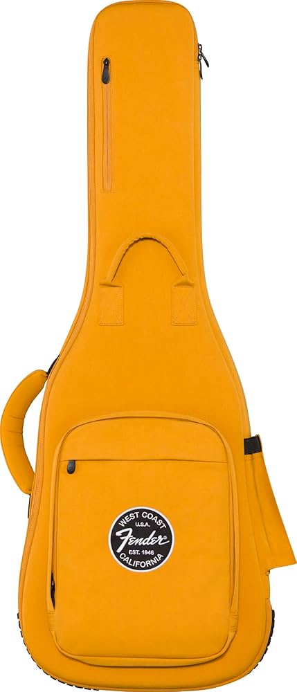 FUNDA FENDER TROUBADOUR PARA GUITARRA ELECTRICA AMARILLO BUTTERSCOTCH 0991512450