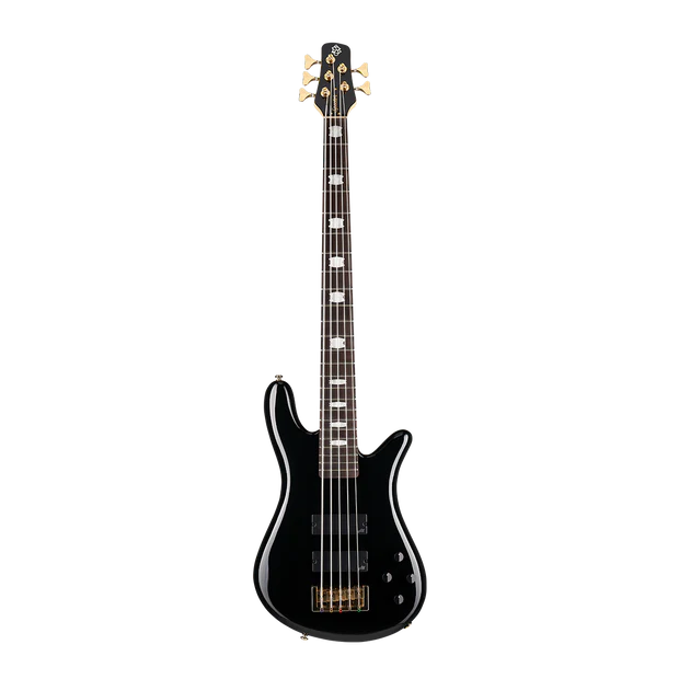ICONNS5BBK Bajo electrico  5 cuerdas Negro brillante 